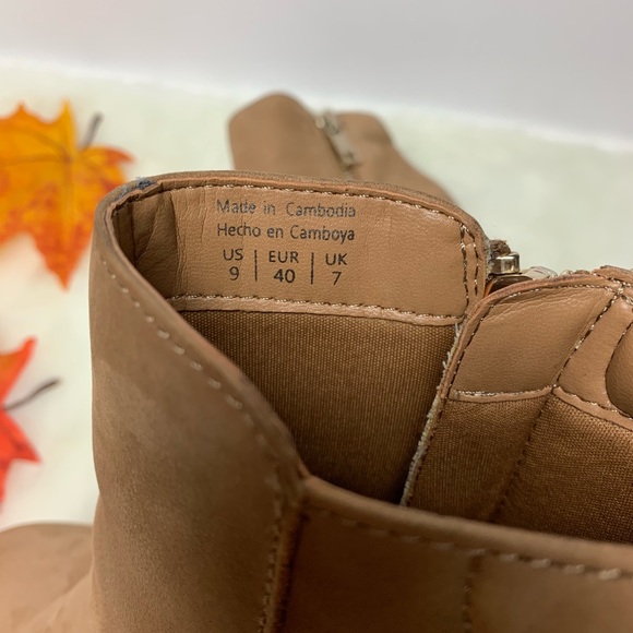 Aldo Tan Ankle booties sz9 - Picture 6 of 7